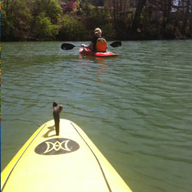 B-Y-O-Kayak along Route 33 in Upshur County, West Virginia